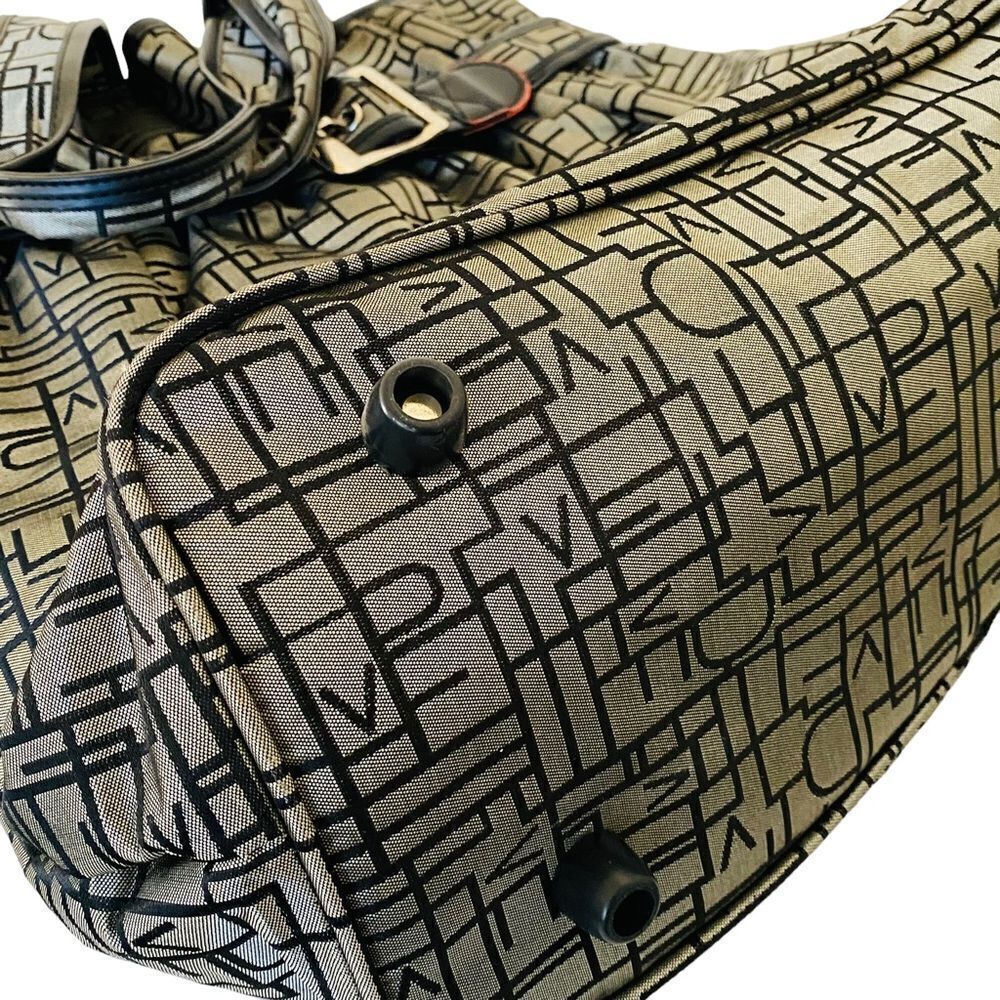 Diane Von Furstenberg DVF Large Logo Laptop Pocket Randa Travel Tote Bag NWOT - Picture 8 of 15